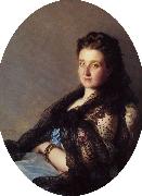 Franz Xaver Winterhalter Unidentified Lady USA oil painting artist